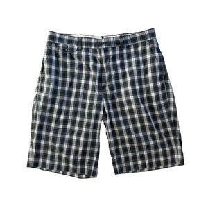 Vintage Polo Ralph Lauren Shorts Mens 36 Plaid Multicolor Chino Cotton Bradburry